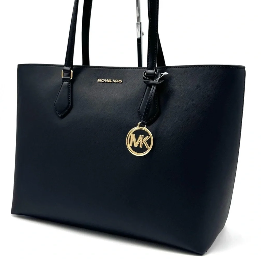 Michael Kors Sheila Large Signature Logo Tote Bag - Black